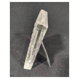 Cubed Crystal Heavy Small Picture Frame