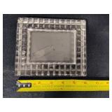 Cubed Crystal Heavy Small Picture Frame
