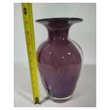 Hand Blown Stunning Art Glass Vase