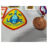 Assorted Bowling Pins/Patches