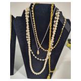 Assorted Pearl Costume Jewelry