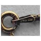 1/20 12K Lestage Vintage Locket w/Danecraft Chain