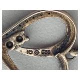 925/Sterling Stamped Chains & Pendants (see description)