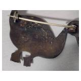 925/Sterling Pins, Earrings & Pendant