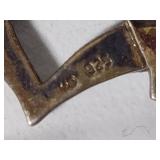 925/Sterling Pins, Earrings & Pendant