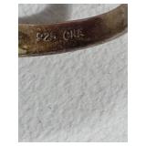 925/Sterling Lot of Rings