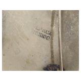 Alpaca Silver Abalone Brooch & Clip Earrings