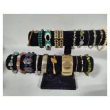 Lot of Assorted Costume Bracelets
