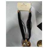 Assorted Pendants w/Leather or Non-Metal Necklace