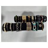 Lot of Assorted Costume Bracelets