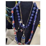 Lot of Assorted Colorful Beaded Costume Jewelry