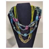 Lot of Assorted Colorful Beaded Costume Jewelry