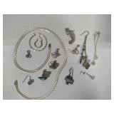 925 Damaged & Single Earrings