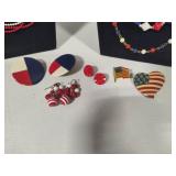 American Themed Costume Jewelry