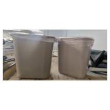 Lot of 2 Trash Cans from a shutdown Hotel in the Twin Cities (USED)