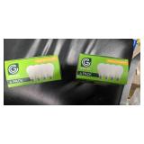 Two Packs (4 light bulbs each) GREENLITE High Efficiency 60W Equivalent LED LIGHT