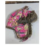 Dakota Dan Pink Camouflage Trapper Hat