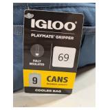 Igloo Playmate Durable Gripper Insulated Lunch Box Blue