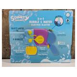 Squirty Squirts 2-in-1 Bubble & Water Electric Blaster