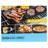 Char-Broil Carbon Steel Heat-Resistant Griddle Stone Grill Topper