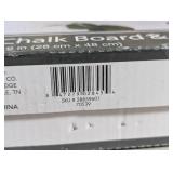 Chalkboard Calendar Wall Decor Display Shelf W/4 Hooks