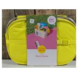 36 Cans/31qt Soft Sided Cooler - Sun Squad  Checkered/Yellow