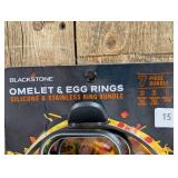Blackstone Egg & Omelet Ring Kit  (7 Piece Set)