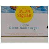 SUN SQUAD BURGER FLOAT