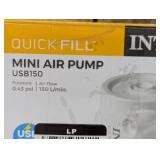 Intex Quick Fill Cylinder Mini USB Air Pump: Universal Electric Airbed Device