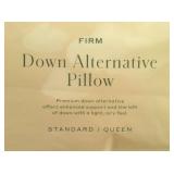 Standard/Queen Machine Washable Firm Down Alternative Pillow - Casaluna