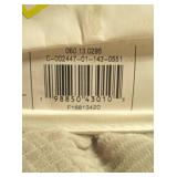 Full/Queen Corduroy Plaid Comforter Gray - Room Essentials