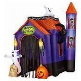 Pre-Lit 12FT Halloween Inflatable Haunted House