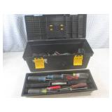 (EW3) 18" Plastic Tool Box with Con...