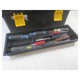 (EW3) 18" Plastic Tool Box with Con...