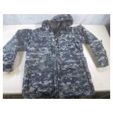 (BR1) Digital Camo Rain Coat with H...