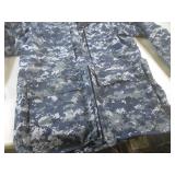 (BR1) Digital Camo Rain Coat with H...