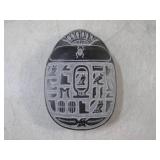 (CNTR) Egyptian Scarab Hieroglyphic...