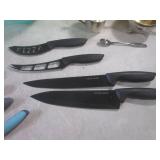 (D-2) Kitchen Knives, Other Kitchen...
