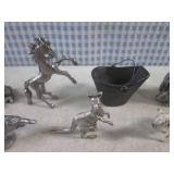 (BS) Assorted Miniature Pewter and ...