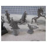 (BS) Assorted Miniature Pewter and ...