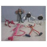 (BS) Assorted Vintage Bendable Figu...