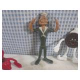 (BS) Assorted Vintage Bendable Figu...