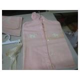 (EW2) Vintage Baby Clothes and Blan...