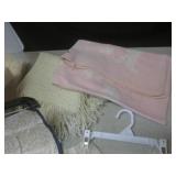 (EW2) Vintage Baby Clothes and Blan...