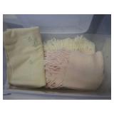 (EW2) Vintage Baby Clothes and Blan...