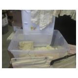 (EW2) Vintage Baby Clothes and Blan...