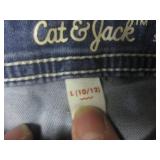(BS) Cat & Jack Denim Overalls Size...