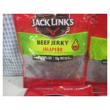 (B-2) 8 Bags of Jack Links Jalapeno...