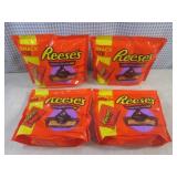 (B-3) 4 Bags of Reeses Snack Size C...