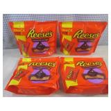 (B-3) 4 Bags of Reeses Snack Size C...